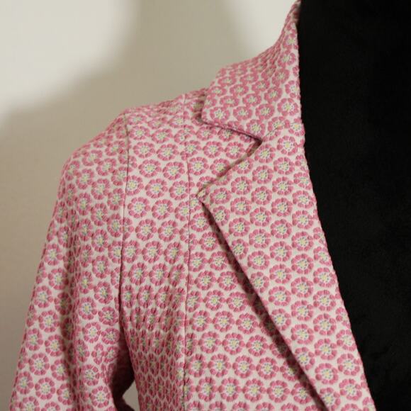 SHOW ME YOUR MUMU Pink Floral Blazer Skirt 2pc Set, Size Medium - Picture 7 of 16